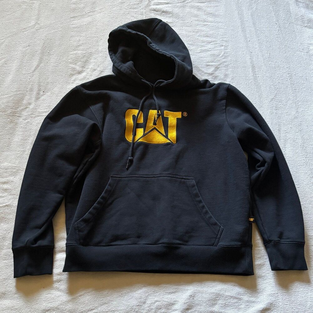 Caterpillar CAT Trademark Logo Pullover Hoodie (Medium) - Picture 1 of 7
